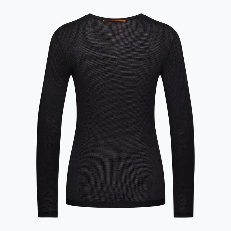 Women's cycling longsleeve POC Layer Mid Jersey uranium black 6