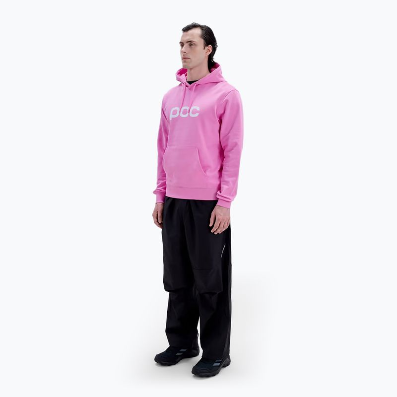 Sweatshirt POC Hood thulite pink/hydrogen white 2