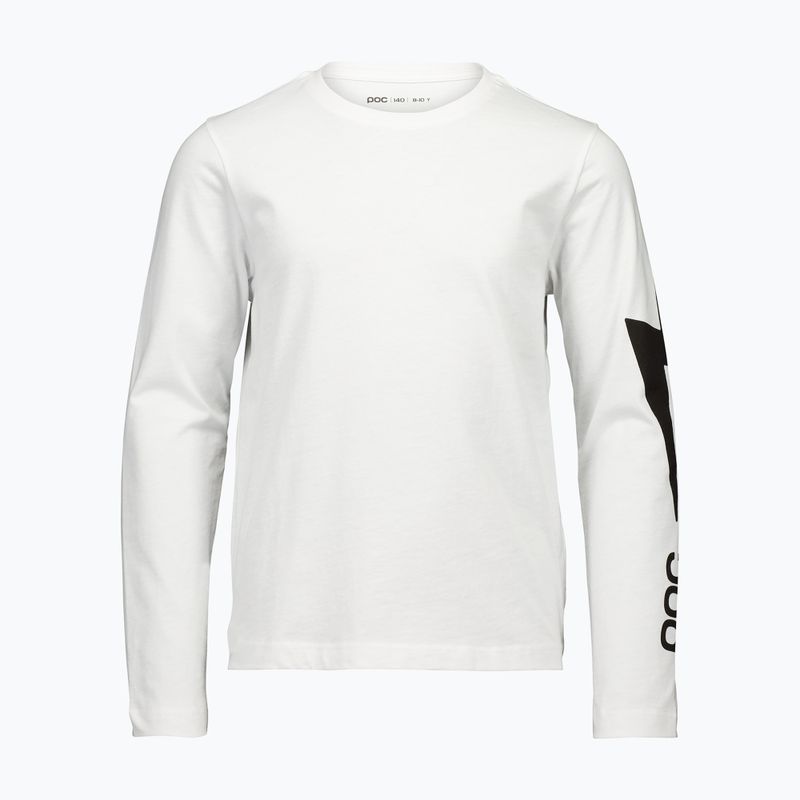 Children's longsleeve POC Tee Jr hydrogen white 4
