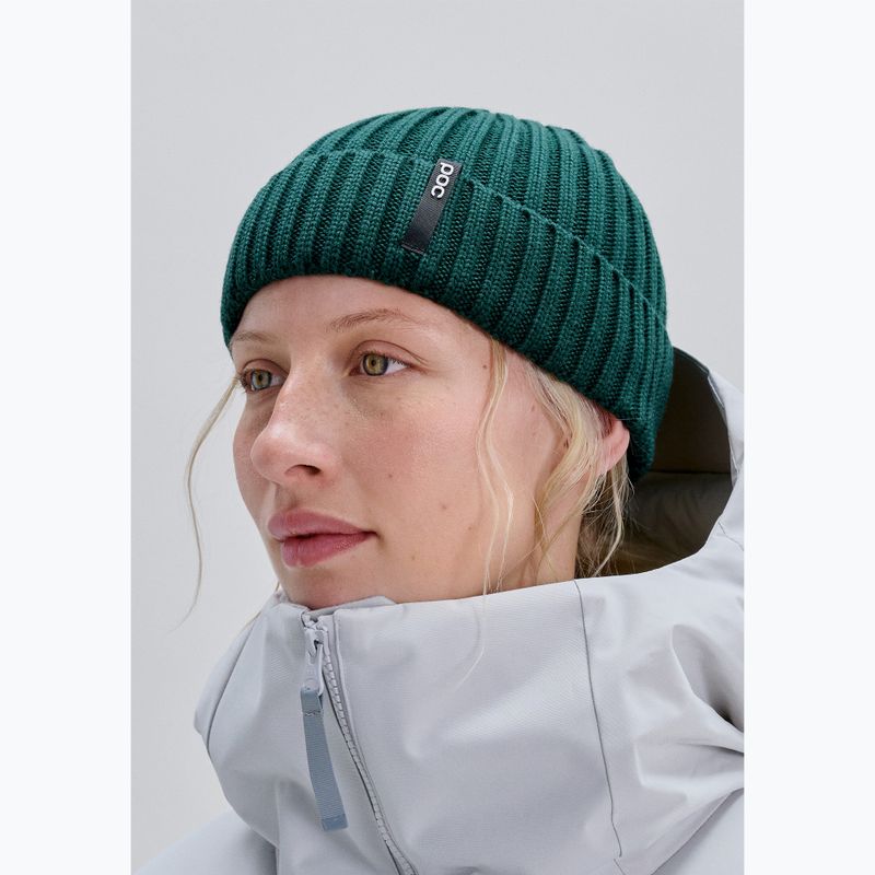 Winter hat POC Beanie Short pargasite green 2