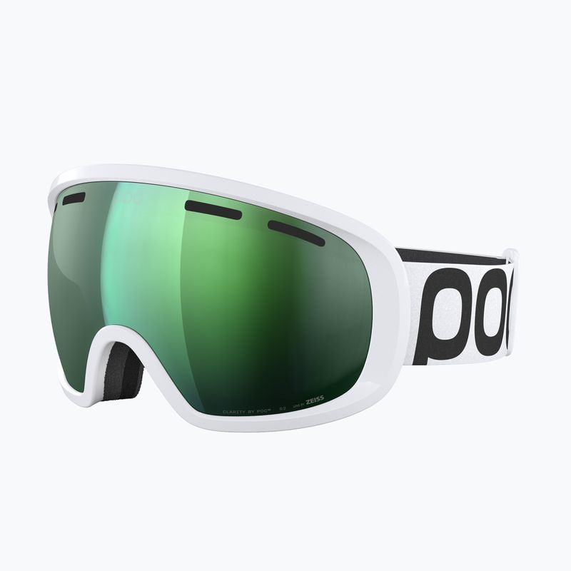 Ski goggles POC Fovea hydrogen white/partly sunny green 4