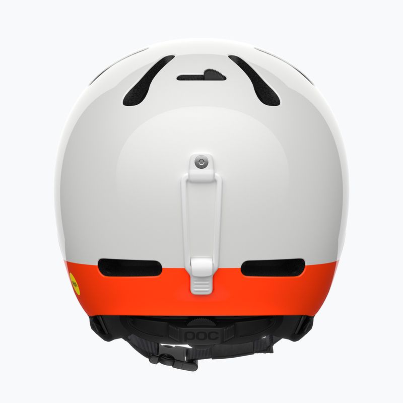 Ski helmet POC Fornix MIPS hydrogen white/fluorescent orange 4