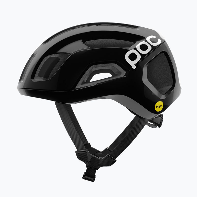 Bike helmet POC Ventral Air MIPS uranium black matt/hydrogen white w. logo 2