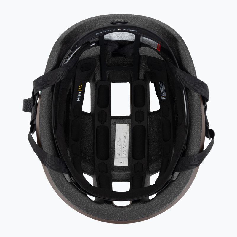 Bike helmet POC Omne Air MIPS bronzite brown matt/lazurite blue matt 5
