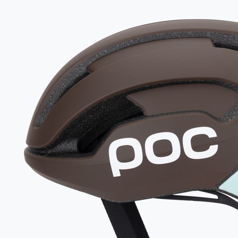 Bike helmet POC Omne Air MIPS bronzite brown matt/lazurite blue matt 7