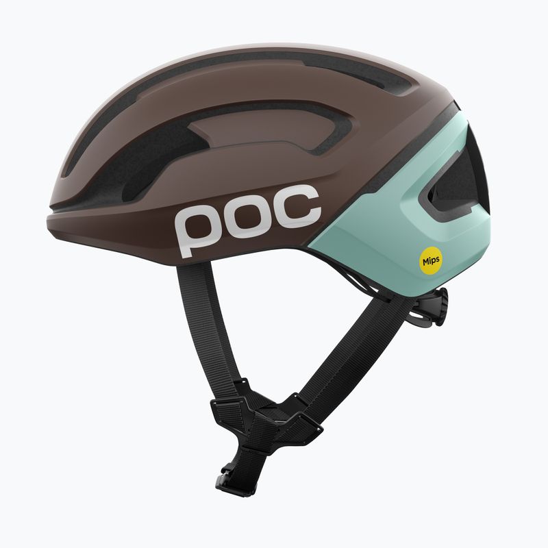 Bike helmet POC Omne Air MIPS bronzite brown matt/lazurite blue matt 2