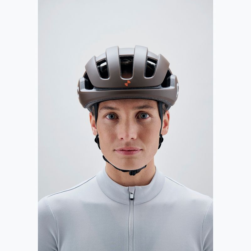 Bike helmet POC Omne Air MIPS bronzite brown matt/lazurite blue matt 6