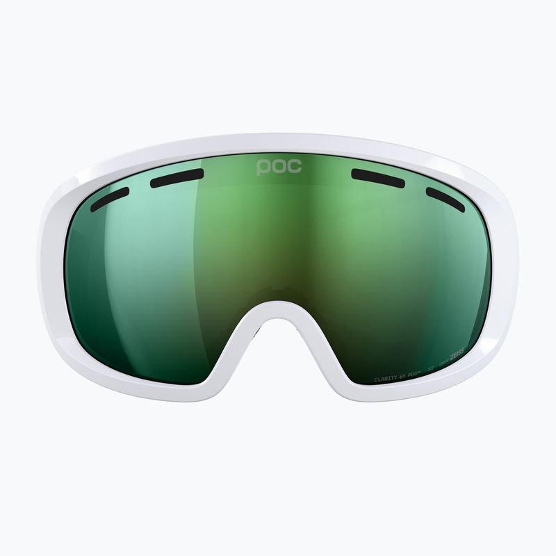 Ski goggles POC Fovea Mid hydrogen white/partly sunny green 2