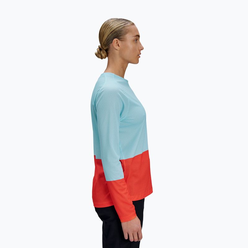 Women's cycling longsleeve POC Motion Air lazurite blue/carnelian range 4