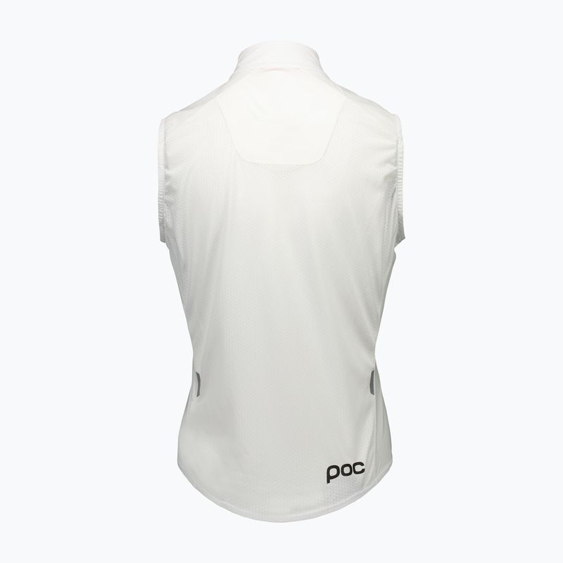 Men's cycling vest POC Enthral hydrogen white 4