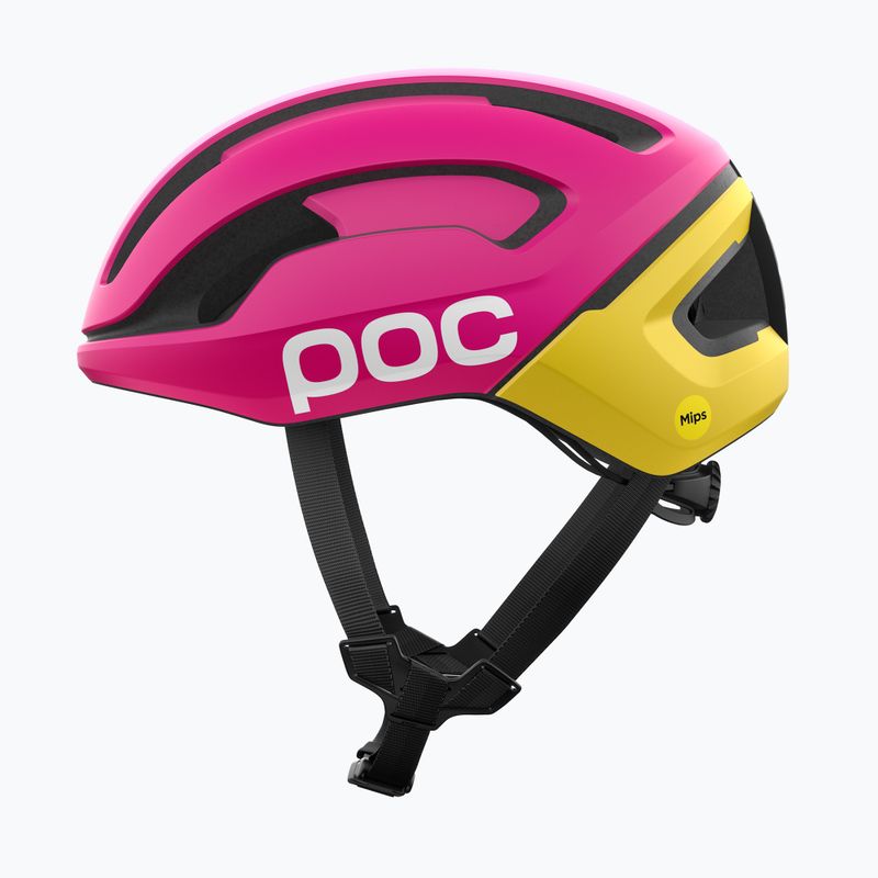 Bike helmet POC Omne Air MIPS rhos red matt/citrine yellow matt 2