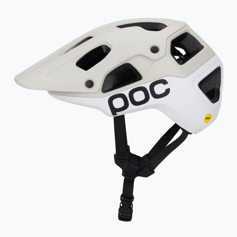 Bike helmet POC Cularis Pure mineral gray/hydrogen white matt 3