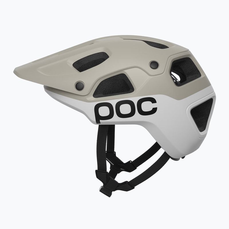 Bike helmet POC Cularis Pure mineral gray/hydrogen white matt 2
