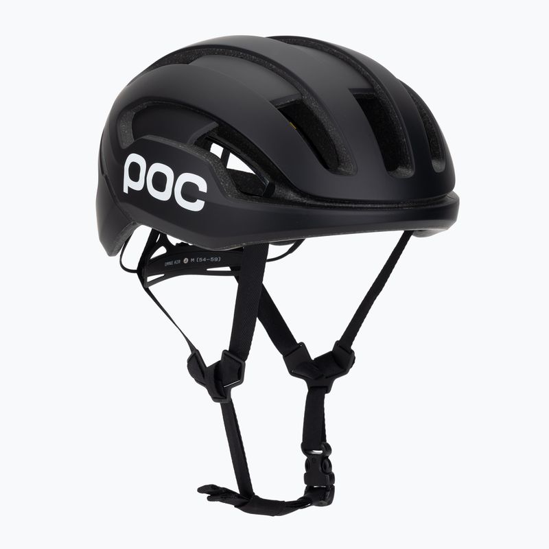 Bike helmet POC Omne Air MIPS uranium black matt/hydrogen white w. logo