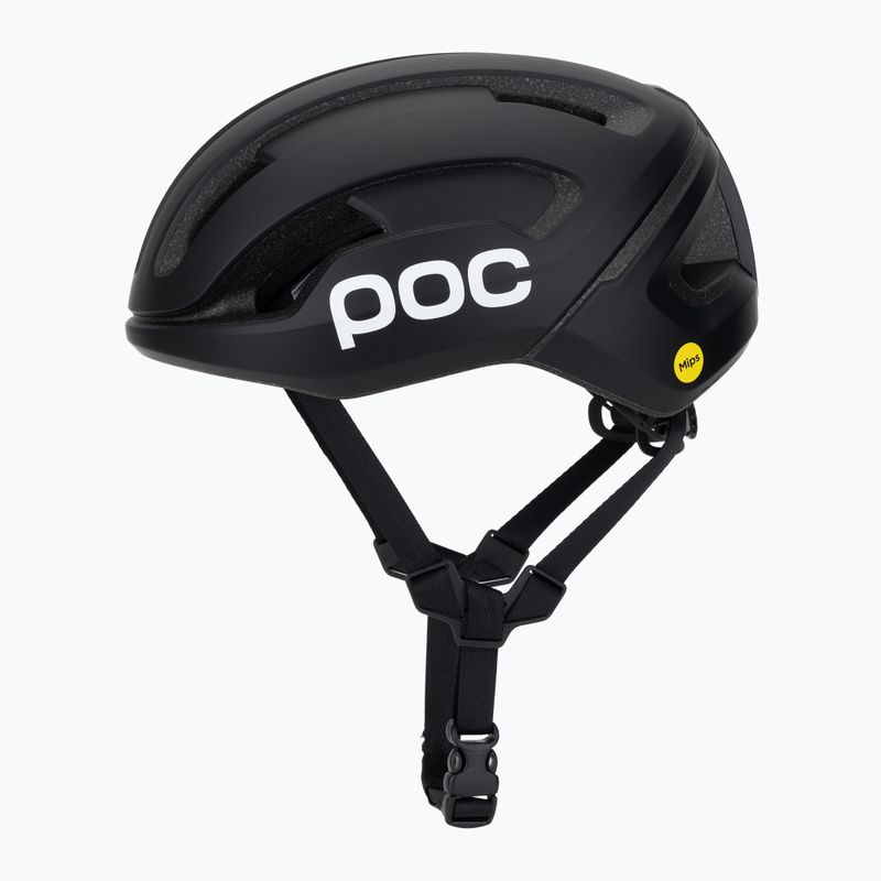 Bike helmet POC Omne Air MIPS uranium black matt/hydrogen white w. logo 3