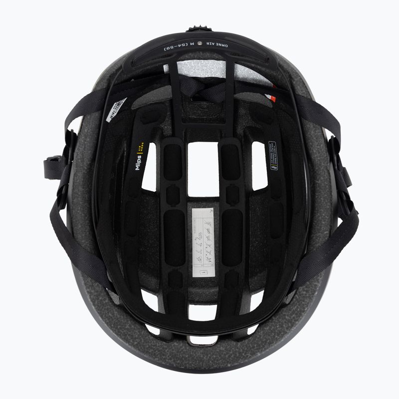 Bike helmet POC Omne Air MIPS uranium black matt/hydrogen white w. logo 5