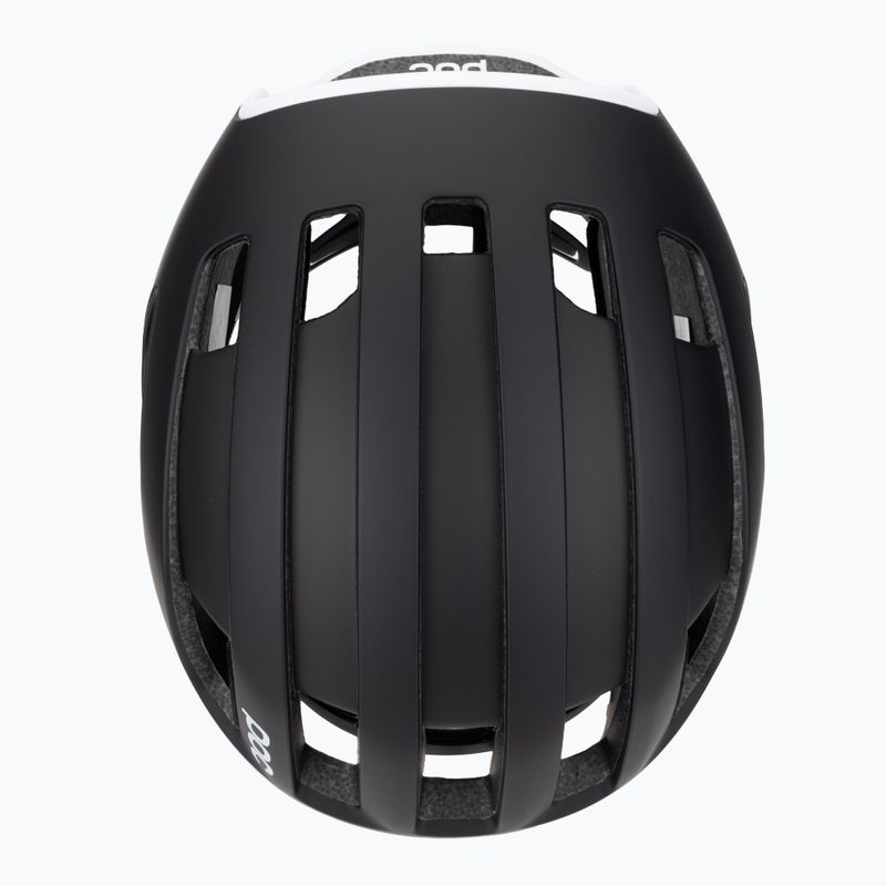 Bike helmet POC Cytal uranium black matt/hydrogen white w. logo 6