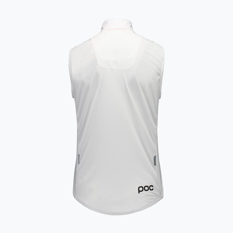 Women's cycling vest POC Enthral W hydrogen white 4