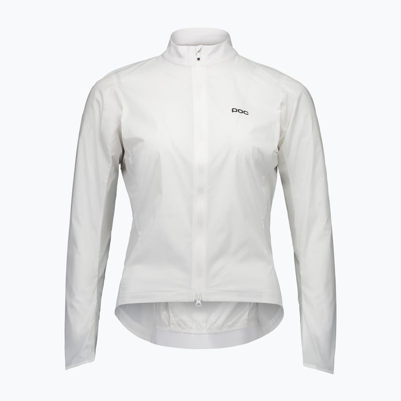 Women's cycling jacket POC Essential Splash W hydrogen white 3