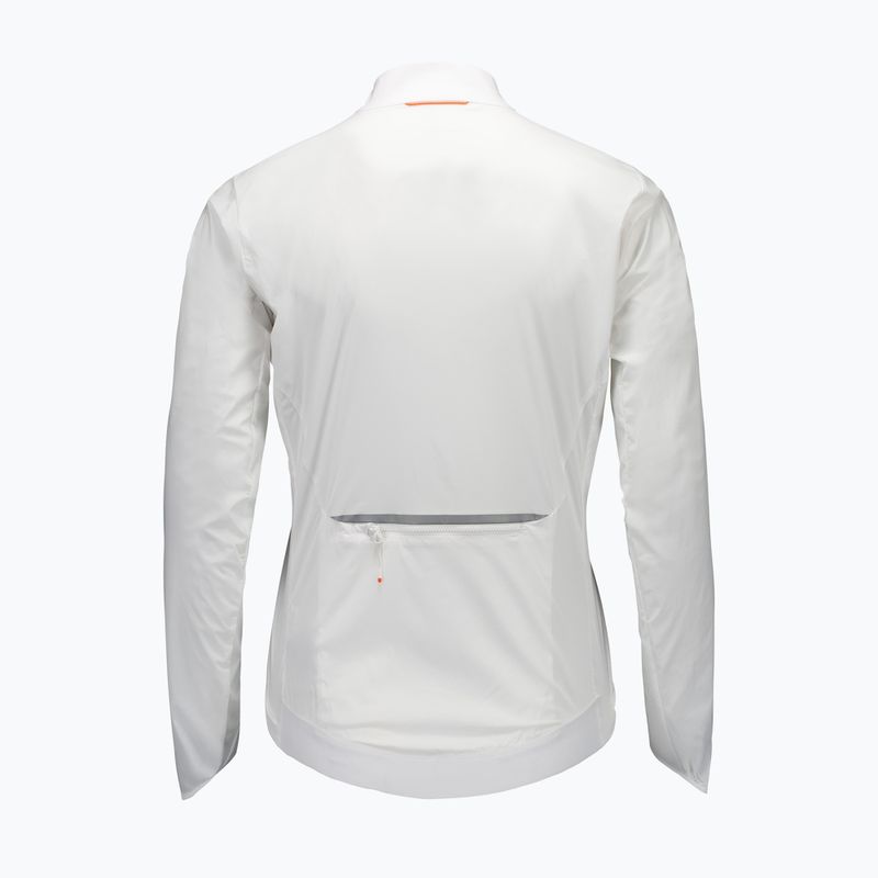 Women's cycling jacket POC Essential Splash W hydrogen white 4
