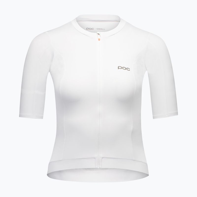 Women's cycling jersey POC Cadence Jersey hydrogen white 3