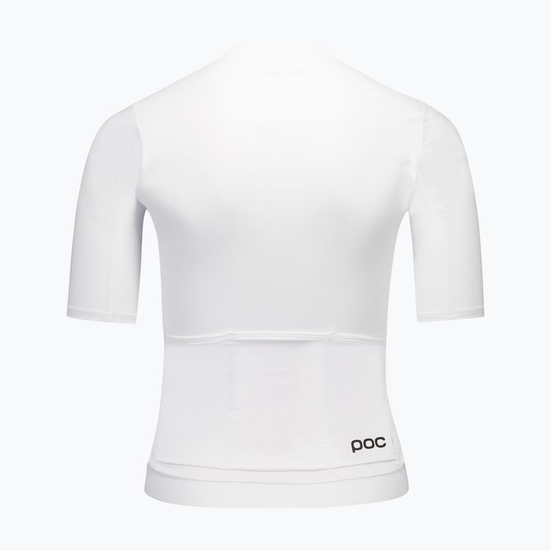 Women's cycling jersey POC Cadence Jersey hydrogen white 4