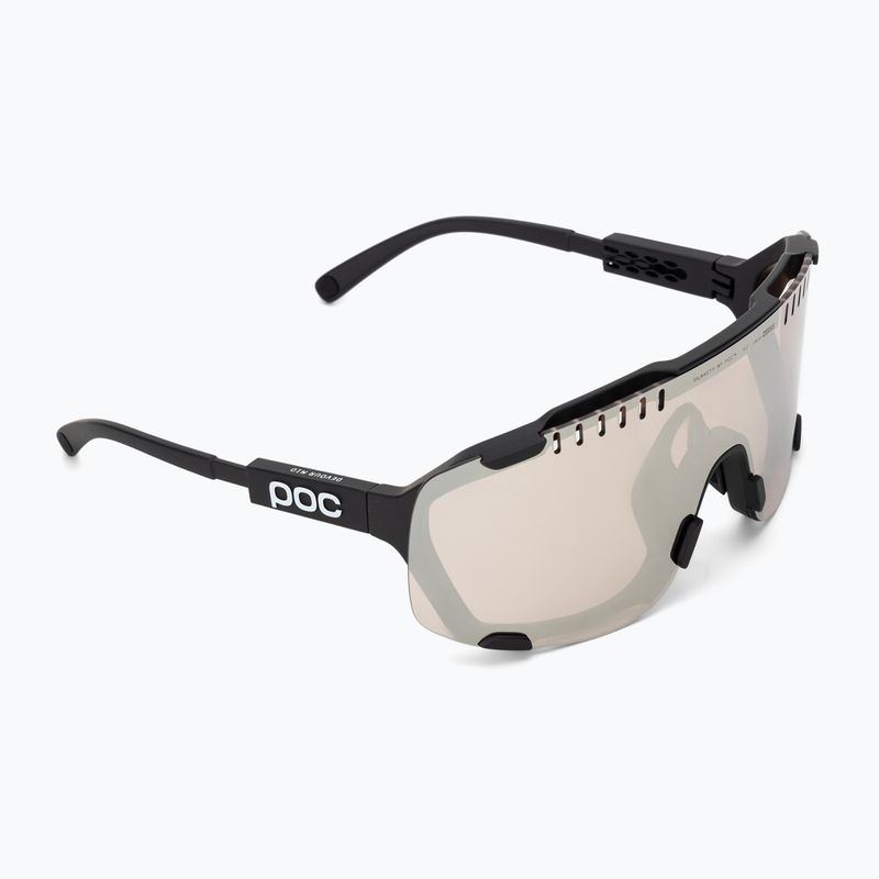 Sunglasses POC Devour Mid uranium black/clarity trail/partly sunny silver 2