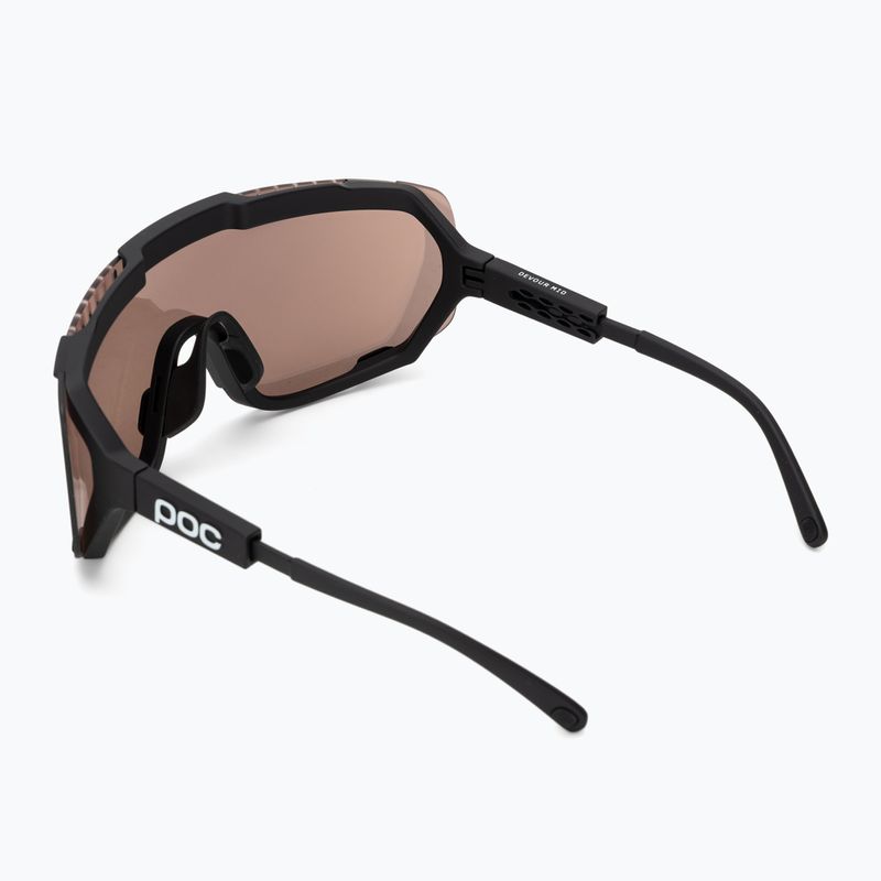 Sunglasses POC Devour Mid uranium black/clarity trail/partly sunny silver 3