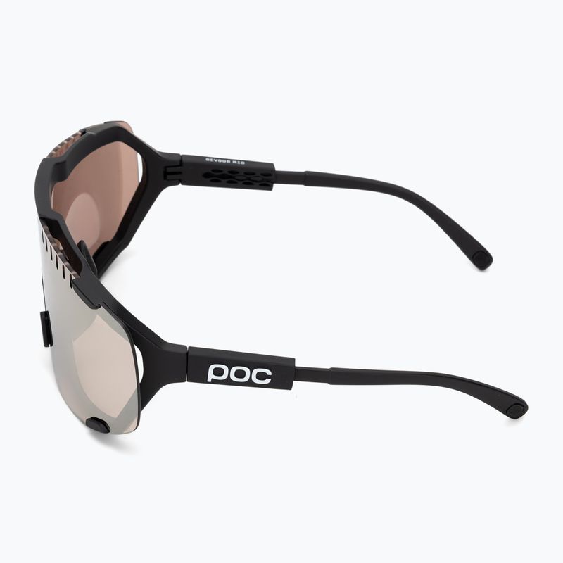 Sunglasses POC Devour Mid uranium black/clarity trail/partly sunny silver 5