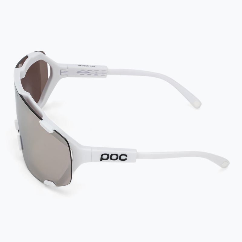 Sunglasses POC Devour Mid hydrogen white/clarity road/sunny silver 5
