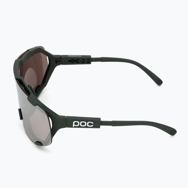 Sunglasses POC Devour Midpairsgasite green/clarity road/sunny silver 4