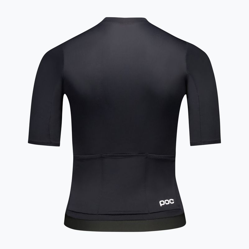 Women's cycling jersey POC Cadence Jersey uranium black 4