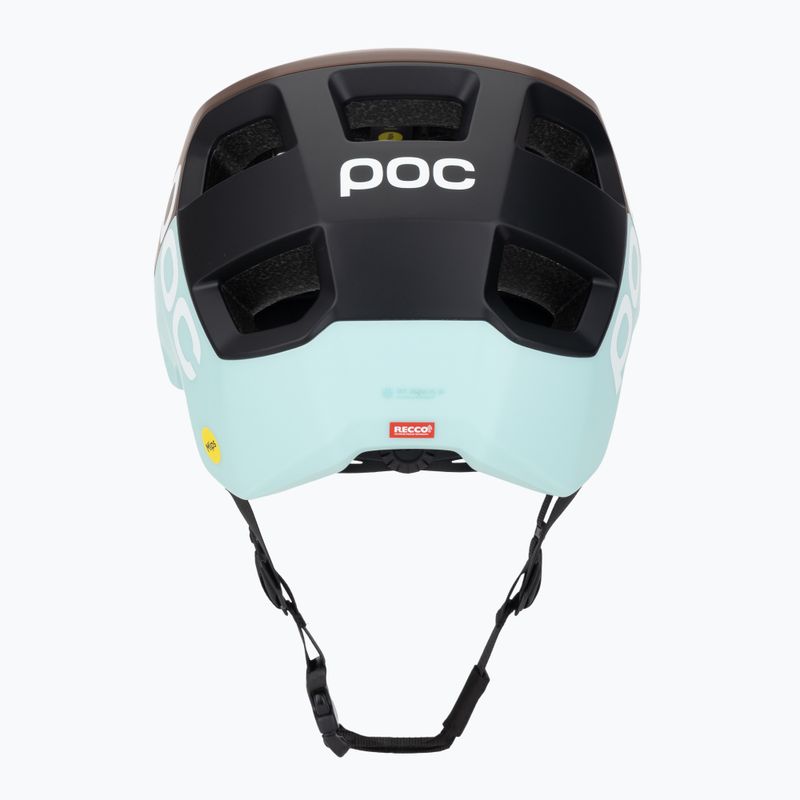 Bike helmet POC Kortal Race MIPS bronzite brown matt/lazurite blue matt 4