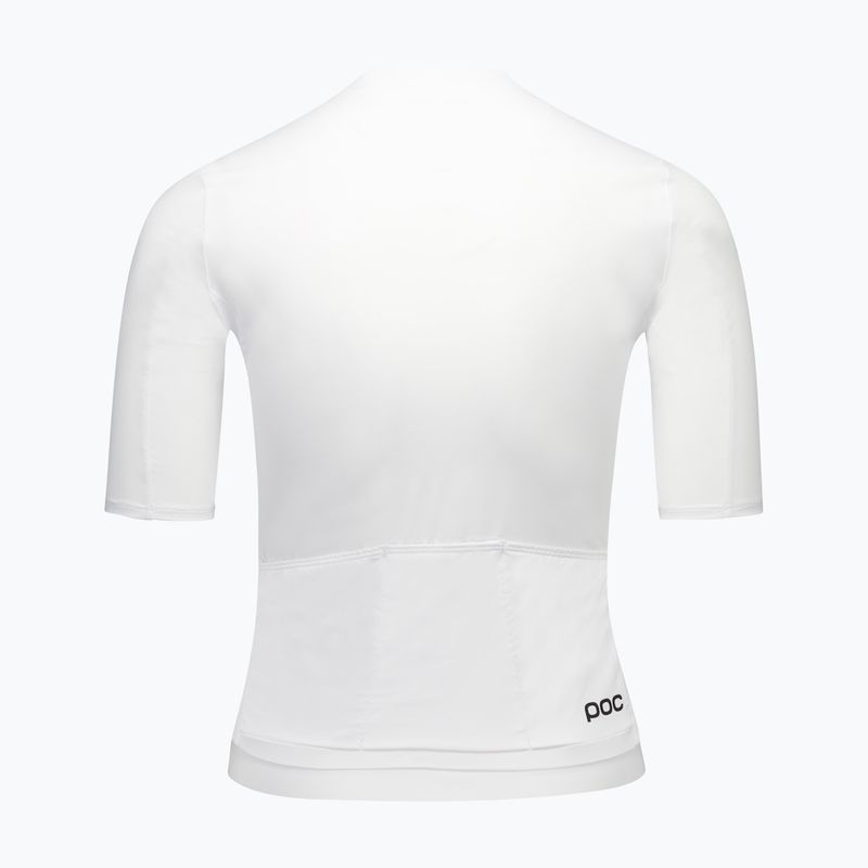 Men's cycling jersey POC Cadence Jersey hydrogen white 4