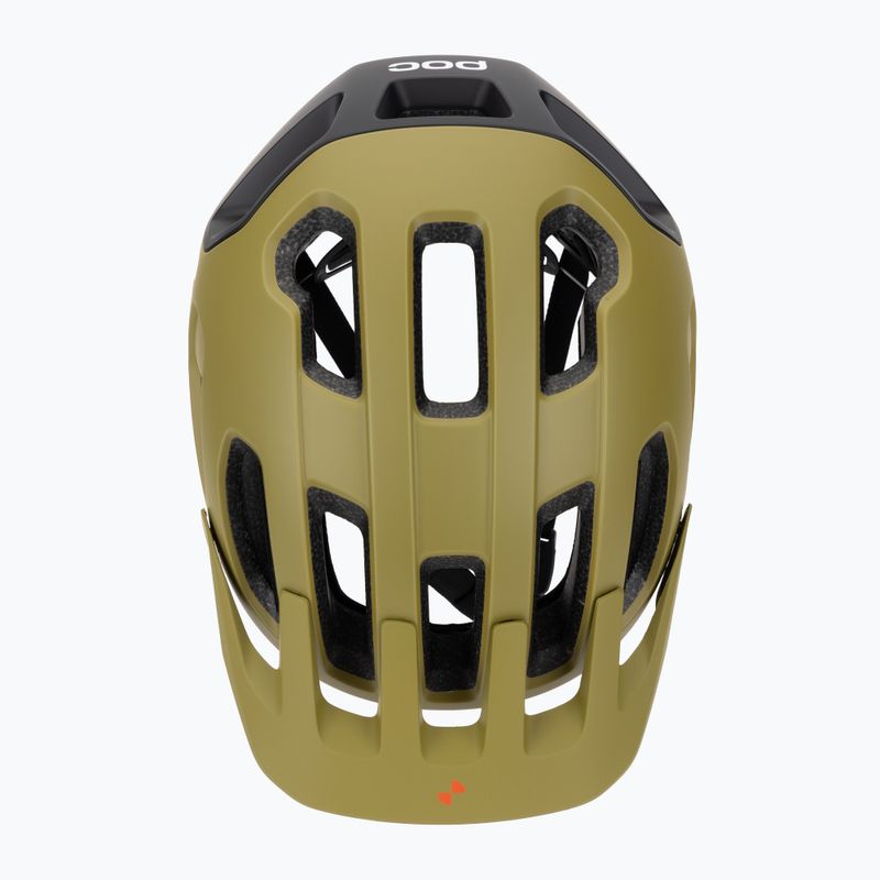 Bike helmet POC Cularis olivine green matt/thulite pink matt 6