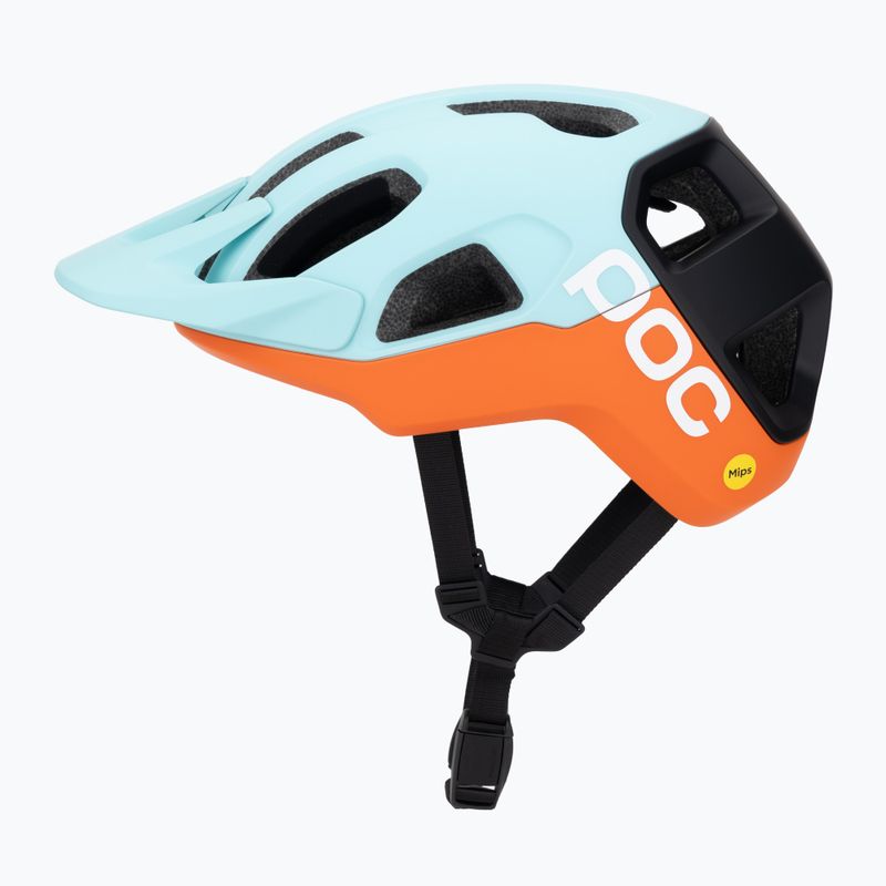 Bike helmet POC Cularis indicolite blue matt/carnelian orange matt 3