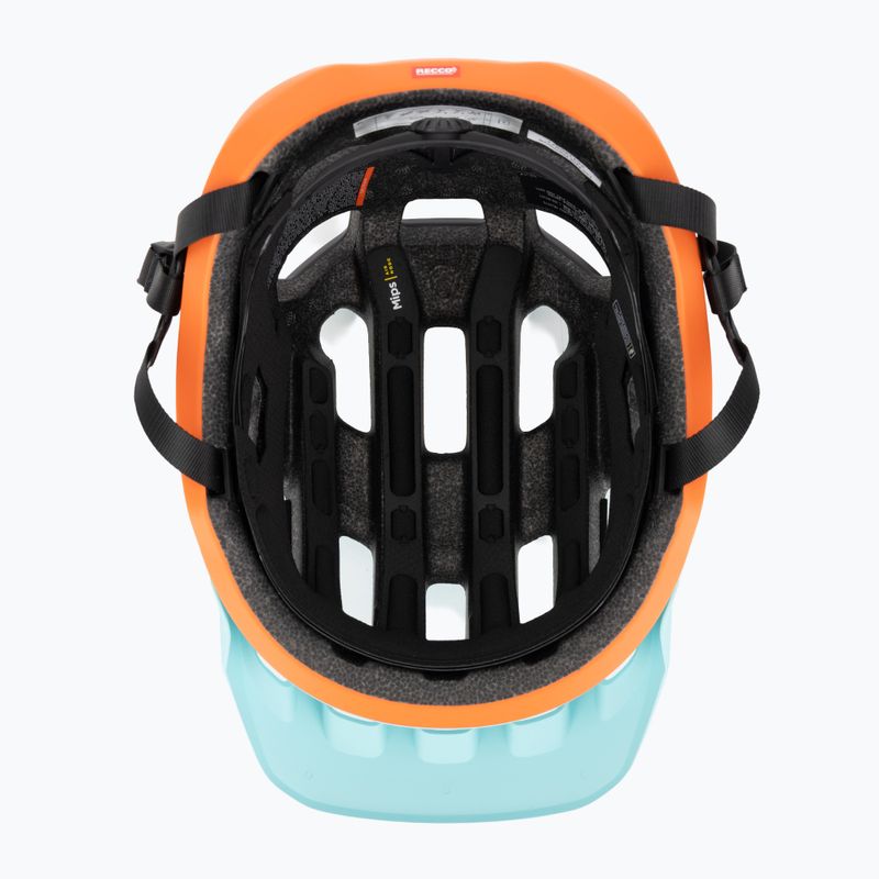 Bike helmet POC Cularis indicolite blue matt/carnelian orange matt 5