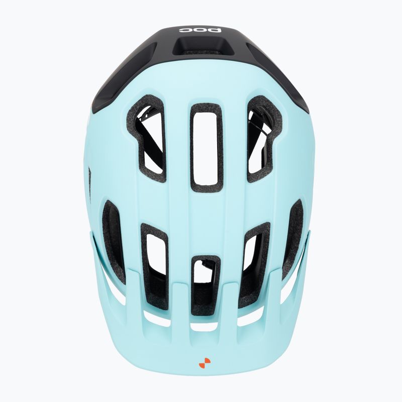Bike helmet POC Cularis indicolite blue matt/carnelian orange matt 6