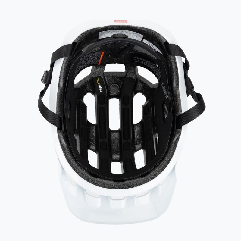 Bike helmet POC Cularis hydrogen white/uranium black matt w. logo 5