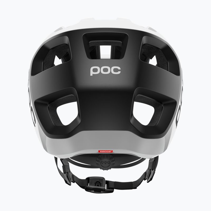 Bike helmet POC Cularis hydrogen white/uranium black matt w. logo 4