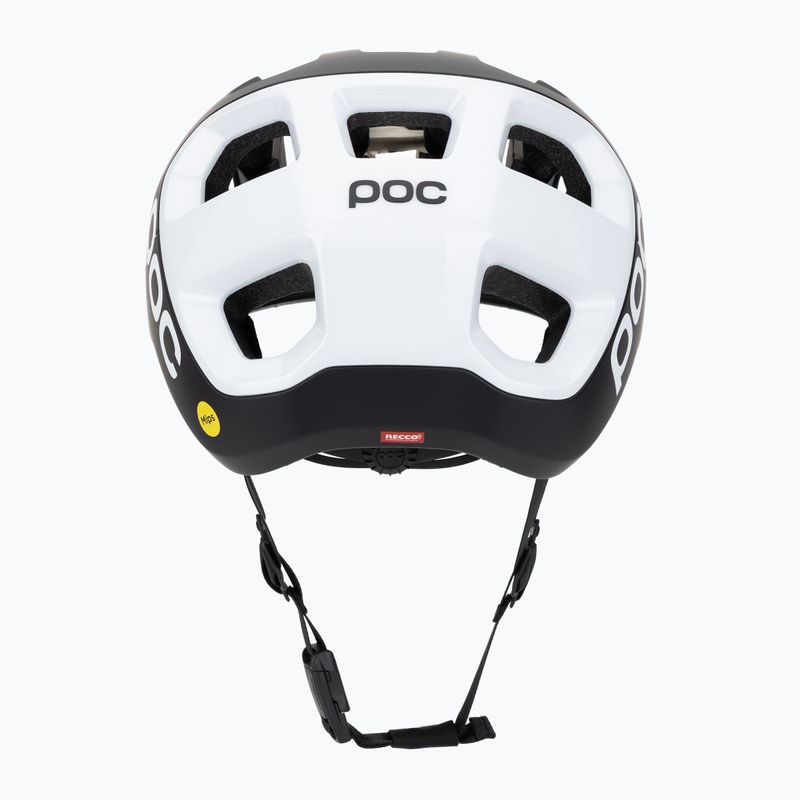 Bike helmet POC Cularis uranium black matt/hydrogen white w. logo 4