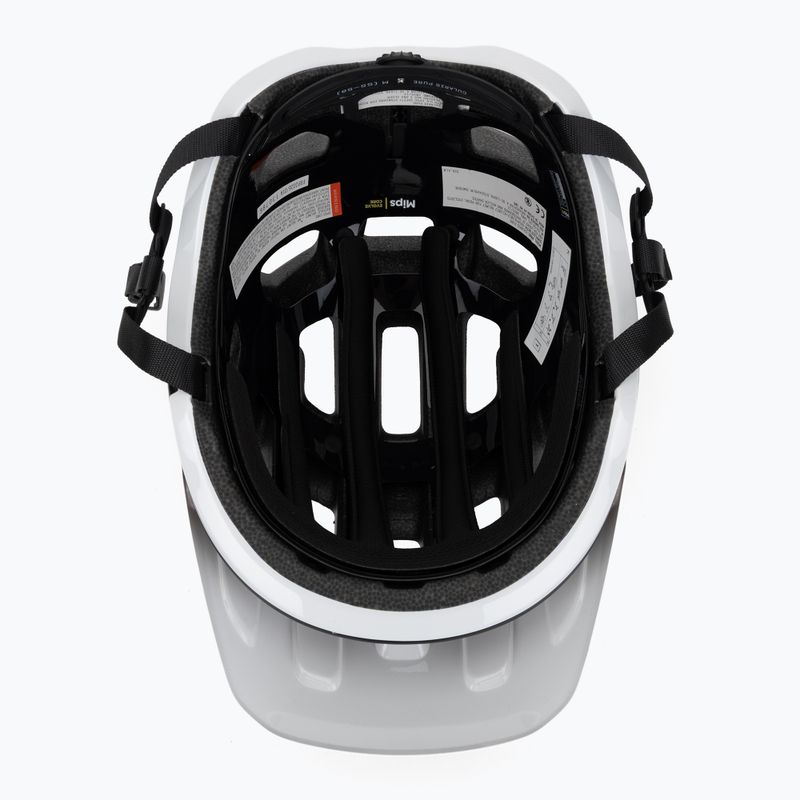Bike helmet POC Cularis Pure hydrogen white/uranium black matt 5