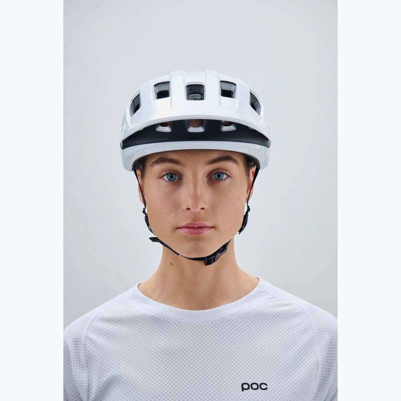 Bike helmet POC Cularis Pure hydrogen white/uranium black matt 5