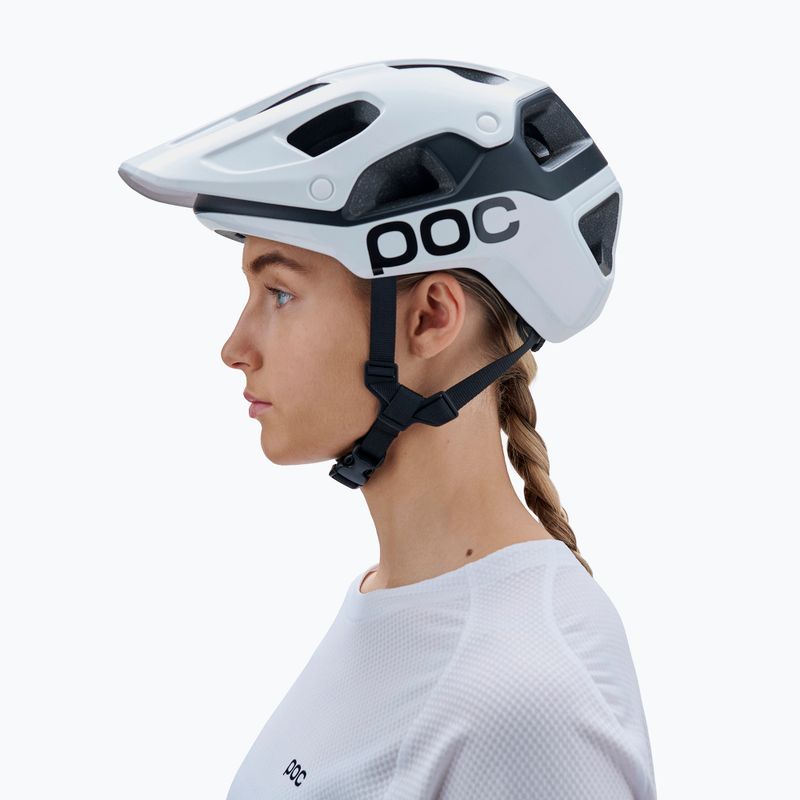Bike helmet POC Cularis Pure hydrogen white/uranium black matt 6