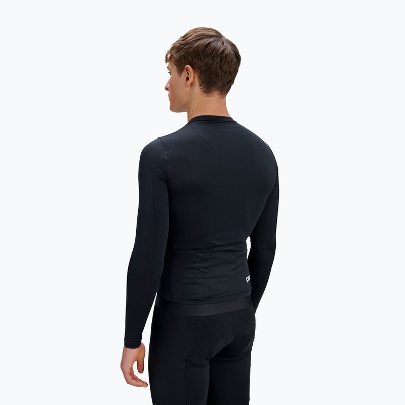 Men's cycling longsleeve POC Cadence Jersey uranium black 2