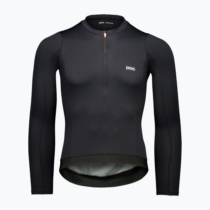 Men's cycling longsleeve POC Cadence Jersey uranium black 3