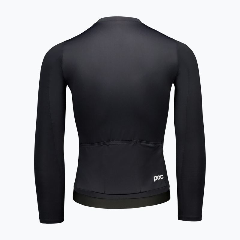 Men's cycling longsleeve POC Cadence Jersey uranium black 4