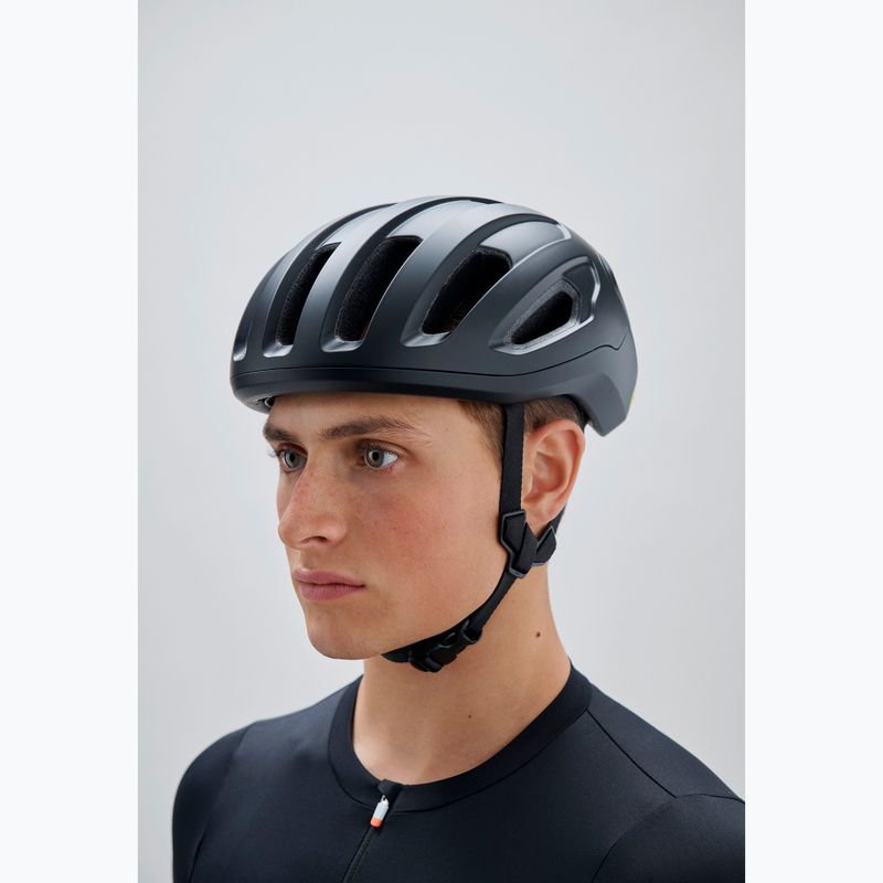 Bike helmet POC Amidal uranium black matt 6