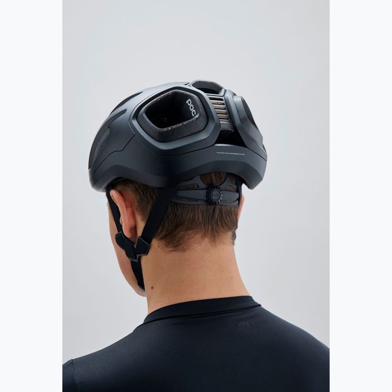 Bike helmet POC Amidal uranium black matt 7