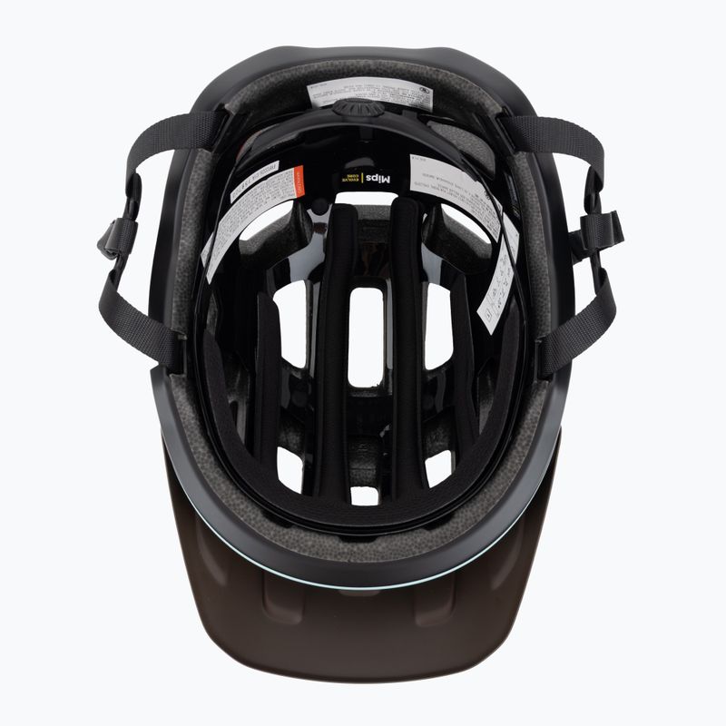 Bike helmet POC Cularis Pure bronzite brown matt/lazurite blue matt 5